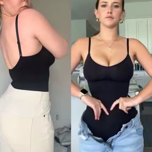 Bodysuit High Waisted Body Shaper Shorts Shapewear for Women Tummy Control Thigh - Picture 6 of 6